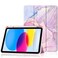 TRON New iPad 10th Generation Case 10.9 Inch 2022 with Pencil Holder, Smart iPad Case With Soft TPU Back [Support Auto Wake/Sleep], Auto Wake/Sleep