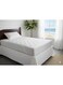 Home Satin Mattress Protector &acirc;&euro;&ldquo; Space Pattern, White   Double 120&Atilde;&mdash;200&Atilde;&mdash;3&acirc;&euro;&macr;cm
