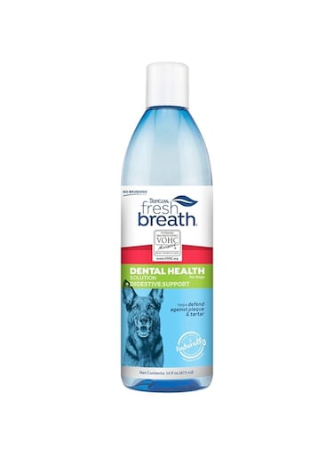 Tropiclean Dental Health Solution Plus Supports Skin Health For Dogs 16oz