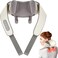 Neck and Back Shoulder Massager with Relaxing Warmth Electric Deep Tissue Kneading Massager Pillow for Back, Shoulder, Leg, Body Muscle Pain Relief Ideal for Home,Office Kitchen