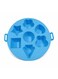 Baking Mold 7 Shapes &acirc;&euro;&ldquo; Non-Stick Heat Resistant Muffin &amp; Cupcake Tray for Air Fryer, Oven &amp; Microwave &acirc;&euro;&ldquo; Flexible BPA-Free Silicone Cake Mold &acirc;&euro;&ldquo; Grey Color