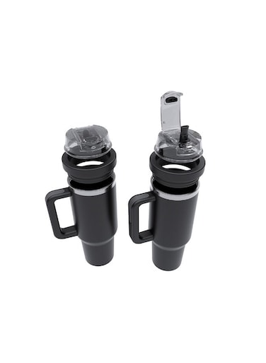 Flip Straw Lid Replacement for Stanley Cup, Dustproof &amp; Leakproof Cover with Sealed Silicone Cap, BPA-Free Fit for Stanley Cup 30/40oz Accessories