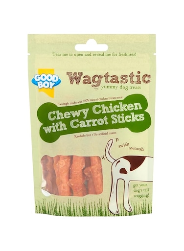 Wagtastic Chicken/Carrot Sticks 70g