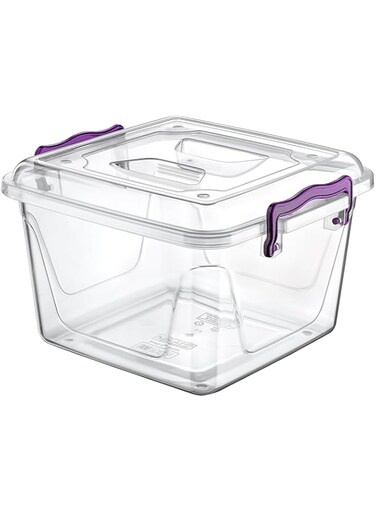 Hobby Life 6 Litre Plastic Pantry Box, Transparent