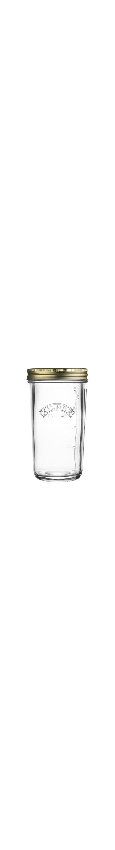 Kilner Wide Mouth Preserve Jar 0.5 Litre, Transparent