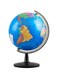ECVV 14.2Cm World Globe Political Map Globe - English Map - Educational Geographic Modern Desktop Decoration - Stainless Steel Arc And plastic Base - School, Home,Office