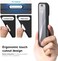 Muzz IPhone 16 ProCase 6.3 Inch, Slim Liquid Silicone 3 Layers Full Covered Soft Gel Rubber Phone Case Protective Cover, Black (iPhone 16 Pro)