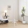 Metal Clothes Incense Burner Stand，Adjustable Dress Hanger with 3 Hooks, Durable Metal Construction, for Clothes Fragrance Infusion (white)