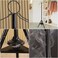 Metal Clothes Incense Burner Stand，Adjustable Dress Hanger with 3 Hooks, Durable Metal Construction, for Clothes Fragrance Infusion (white)