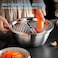 3 in 1 Multipurpose Strainer Drainer Cutter Colander,Stainless Steel Cheese Grater &amp; Salad Maker,Kitchen Drain Basket Set for Washing Fruits and Vegetables