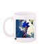 Sonic Video Game Printed Mug White/Black Standard Size