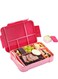 Lunch Box Containers for Toddler Kids, 1330ml Bento Box with Removable Divider Fork &amp; Spone Microwave Dishwasher Freezer Safe