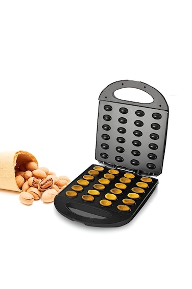 Electric Nut Cake Maker &ndash; 24PCS Mini Waffle Machine with Non-Stick Plate for Easy Baking 1400W