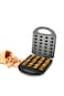 Electric Nut Cake Maker &ndash; 24PCS Mini Waffle Machine with Non-Stick Plate for Easy Baking 1400W