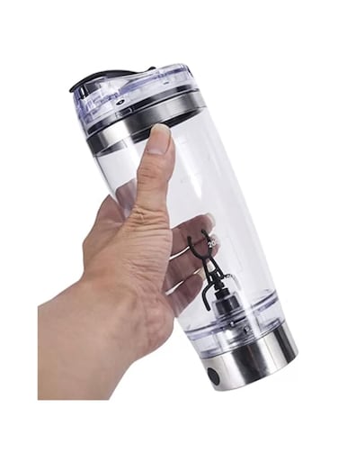 Blue Coral Protein Powder Shaker Bottle 600ML Mixer Shaker USB Rechargeable Electric Mixing Cup Portable Bottle Protein Shaker Protein Cup Shaker