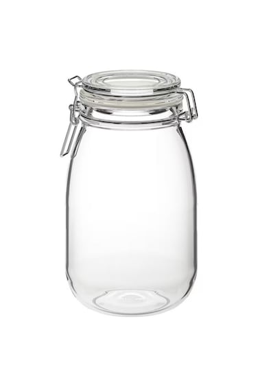 Glass Jar with Lid &acirc;&euro;&ldquo; Airtight Food Storage &amp; Preserving