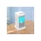 Desktop Air Purifier with UV Light, LED Display, Digital Controls, Dual Fan System, 25W, White.