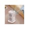 Desktop Air Purifier with UV Light, LED Display, Digital Controls, Dual Fan System, 25W, White.