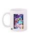 Sonic Printed Coffee Mug White/Blue/Purple