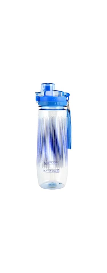 Royalford Rf6422 850Ml Water Bottle - REUSable Water Bottle Wide Mouth With Hanging Clip   Printed Bottle   Perfect While Travelling, Camping, Trekking &amp; More