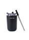 LION Vacuum Travel Mug Lite 280 mL / Stainless Steel Material / Keep 6hrs Hot / Cup Holder Friendly / Food Grade Silicone Straw / Keep 12hrs Cold - Black