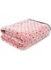 ChicAbode 3 Pcs Pet Blanket, Soft Fluffy Puppy Blanket, Thicken Dog Cat Soft Fleece Blankets Sleep Mat, Warm Sleep Mat for Kitten Puppy and Other Small Animals, 30 x 20.5 Inch, Cute Dot Pattern, Pink