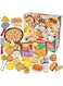 Play Food Toy for Kids, Kitchen Toy Playset for Girls, Kids Pretend Play Toys -Including Hamburger French Fries Ice Cream Hot Dog Coke for Fun &amp; Education Birthday Holiday Gift for Girls &amp; Boys- 56pcs