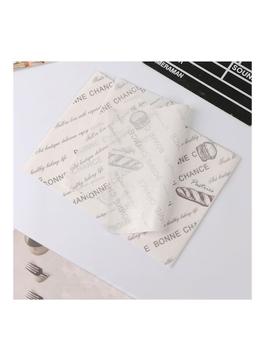 Pastry Cake Greaseproof Baking Paper Brown/White