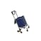 Foldable Shopping Trolley with Stair Climber Wheels, 8 Wheels, 20kg Capacity