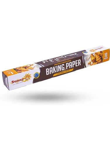 Baking Paper Non-Stick and Grease Proof White, 45cm X 10m