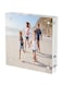 Knource 4x4 Acrylic Picture Frames 1 Pack, Clear Picture Frames Freestanding Double Sided Magnetic Acrylic Lucite Frameless Transparent Square Frame Gift for Desktop Display, 10cm(H)*10cm(L)*2cm(T)