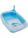 Nutra Pet Cat Toilet Deodorized Cat Litter Box Blue - 46*36.6*11 cm