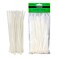 Terminator Cable Ties In White Colour (100Pcs In Bag)