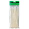 Terminator Cable Ties In White Colour (100Pcs In Bag)
