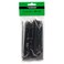 Terminator Cable Ties In Black Colour (100Pcs In Bag)