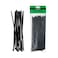 Terminator Cable Ties In Black Colour (100Pcs In Bag)