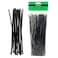 Terminator Cable Ties In Black Colour (100Pcs In Bag)
