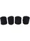Horse leg, which deforms &#39;s legs, prevents and dog wear. Black