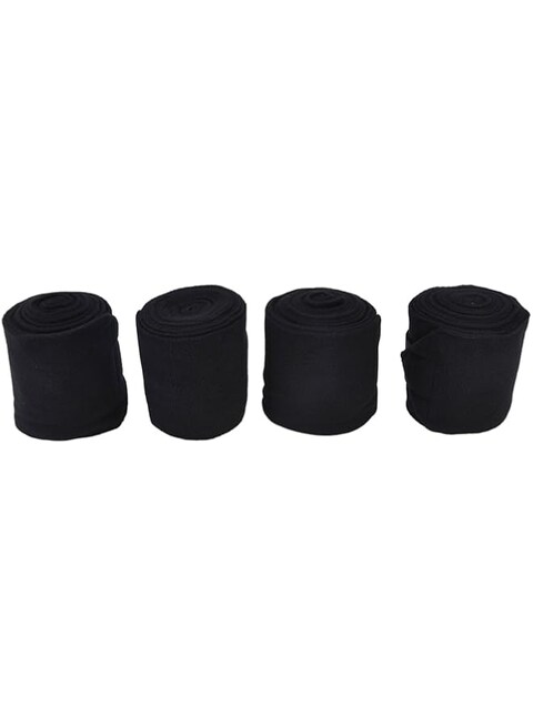 Horse leg, which deforms &#39;s legs, prevents and dog wear. Black