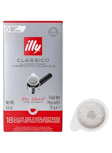 Illy E.S.E Espresso Pods - Medium - 18 Count