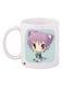 Anime Printed Coffee Mug White/Green/Purple