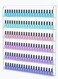 Acrylic Wall Mounted Nail Polish Display Stand   Display Rack   Nail Polish Organizer Storage for Wall Mounted Storage Shelves Holder - 6 Tier