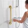 24 Inch Stainless Steel Knurled Golden Grabbar (1.25 inch dia)