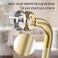 24 Inch Stainless Steel Knurled Golden Grabbar (1.25 inch dia)