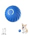 Smart Dog Ball Toy, Small Smart-Activated Pet Dog Self-Hi Toy, Type-C Charging, Automatic Moving Bouncing Rotating Ball, for Puppy/Small/Medium Dogs. (Blue)