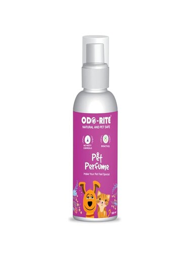 ODO-RITE PET Perfume 100ML / pet safe/For Dogs &amp; Cats/skin safe/Bio-Technological/Natural &amp; safe/Starts working in 30 seconds. (100 ml (Pack of 1))