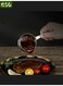 4 pcs silver 304 stainless steel condiment cups   sauce cups   sauce containers   with handles (60ml each)   mini bowls with hanging holes   multi-functional condiment dishes.
