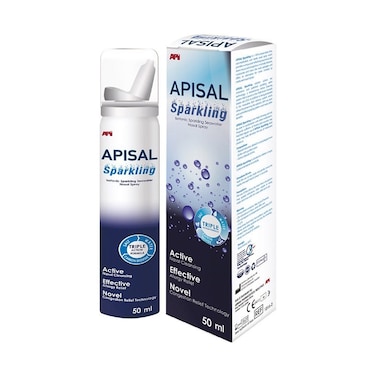 Apisal Isotonic Sparkling 0.9% Nasal Spray 50ml