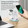3 in 1 Phone / Earphone / Watch Universal Wireless Charger &ndash; Black