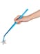 11.8" Slant Nose Tweezers, Food Tweezers, Presentation Tweezers, Food Grade Tweezers - Perfect Point - Titanium Blue - 1Ct Box - Restaurantware